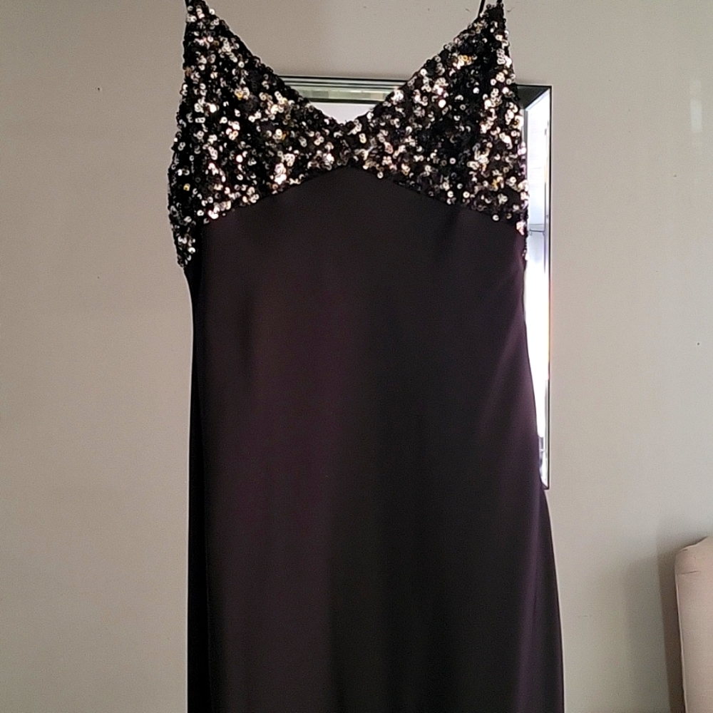 Zara Silk Black dress